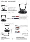 ELECTRO D&Eacute;P&Ocirc;T LAQUEE 45DB Antenne int&eacute;rieure Manuel utilisateur