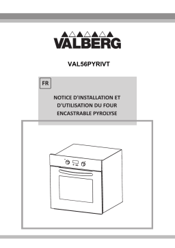 Valberg VAL 56 PYR IVT Four encastrable Manuel utilisateur