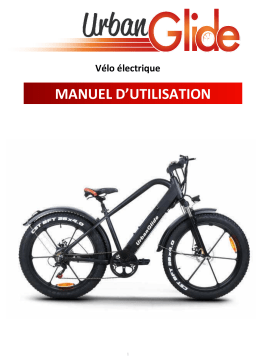 URBANGLIDE VELO eBIKE F1 BLANC Hoverboard Manuel utilisateur