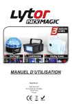 . LYTOR MAGIC Jeux de lumi&egrave;re Manuel utilisateur