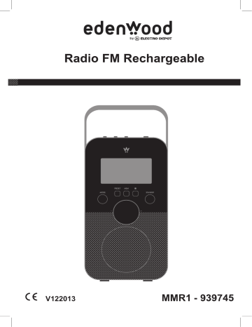 Manuel du propriétaire | EDENWOOD MMR1 USB-SD-BATT Radio Manuel utilisateur | Fixfr