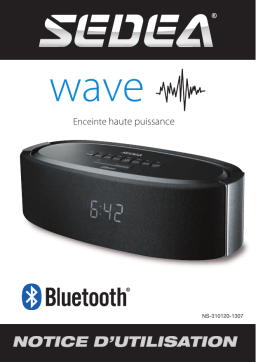 SEDEA MINI WAVE BLUETOOTH Radio-réveil Manuel utilisateur