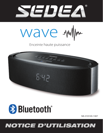 Manuel du propriétaire | SEDEA MINI WAVE BLUETOOTH Radio-réveil Manuel utilisateur | Fixfr