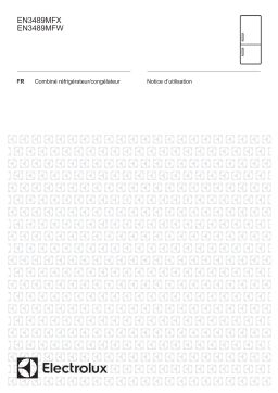 Electrolux EN3489MFW Réfrigérateur congélateur bas Manuel utilisateur