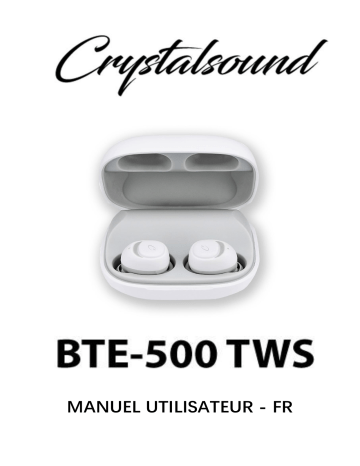 Manuel du propriétaire | CRYSTALSOUND POWER BANK BTE 50 CASQUES - ÉCOUTEURS Manuel utilisateur | Fixfr