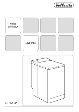 Bellavita LT 1005 EP LAVE-LINGE Manuel utilisateur