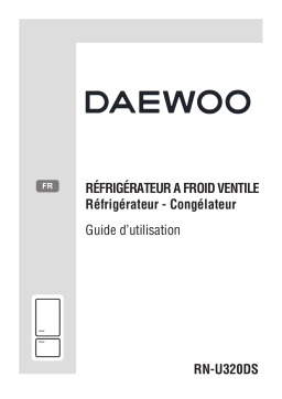 Daewoo RN-U320DS RÉFRIGÉRATEURS Manuel utilisateur