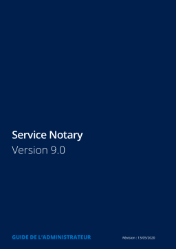 ACRONIS Cyber Notary Service 9.0 Mode d'emploi