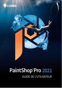 Corel PaintShop Pro 2021 Mode d'emploi