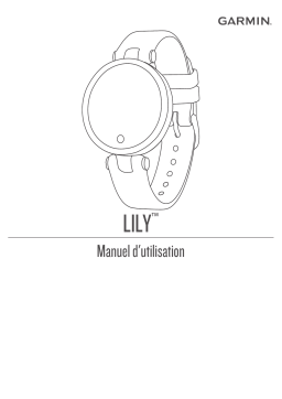 Garmin Lily Manuel utilisateur