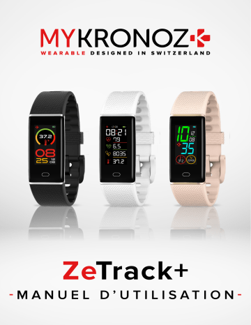 MyKronoz ZeTrack+ Manuel utilisateur | Fixfr