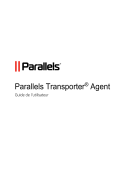 Parallels Transporter Agent 16 Mode d'emploi