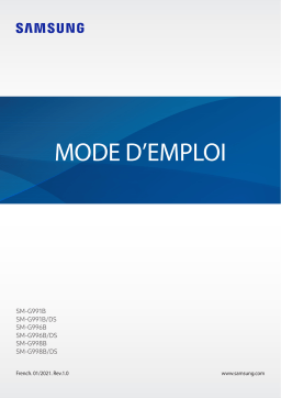 Samsung SM-G99X Mode d'emploi