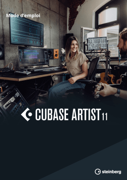 Steinberg Cubase Artist 11 Mode d'emploi