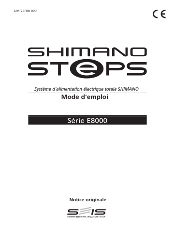 DU-E8000 | Shimano SC-E8000 Ordinateur de bicyclette Manuel utilisateur | Fixfr