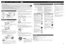 Boss BAS-1 Amplifier Stand Manuel du propriétaire