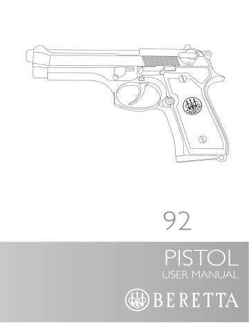 Beretta 92 Series Manuel du propriétaire | Fixfr