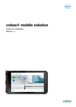 Roche cobas mobile solution Mode d'emploi