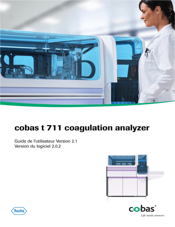 Roche cobas t 711 Mode d'emploi | Fixfr