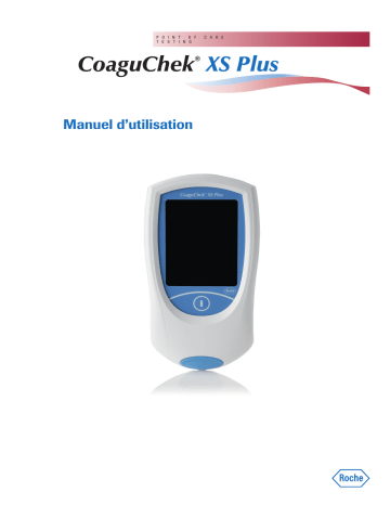 Roche CoaguChek XS Plus Manuel utilisateur | Fixfr