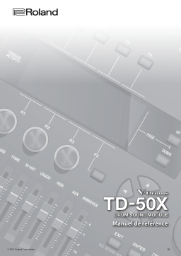 Roland TD-50K2 V-Drums Manuel utilisateur