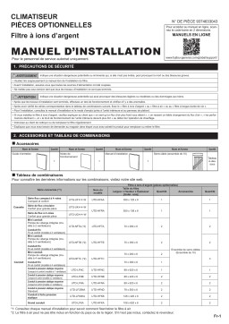 Fujitsu UTD-HFTA Guide d'installation