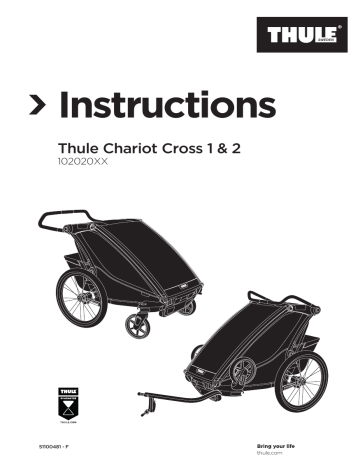 10202024 | Owner's manual | Thule 10202023 Bike Trailer Manuel du propriétaire | Fixfr