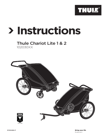 Owner's manual | Thule 10203022 Bike Trailer Manuel du propriétaire | Fixfr