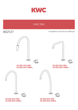KWC 10.392.323.700 Faucet Guide d'installation