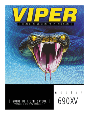 Owner's manual | Viper 690XV Manuel du propriétaire | Fixfr