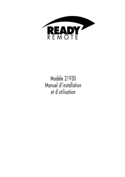 ReadyRemote 21930 Owner's Manual