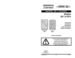 AstroStart QS-1 Owner's Manual