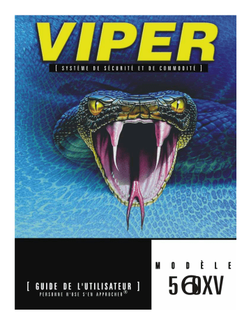 Manuel du propriétaire | Viper 560XV Owner's Manual | Fixfr