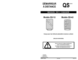 AstroStart QS-4U Owner's Manual