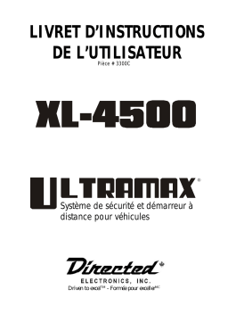 Clifford Ultramax XL4500 Owner's Manual