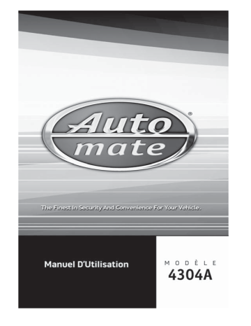 Manuel du propriétaire | Automate 4304A Owner's Manual | Fixfr