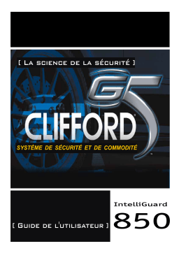 Clifford IntelliGuard 850 Owner's Manual