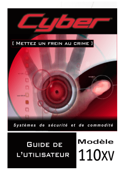 Clifford Cyber 110XV Owner's Manual