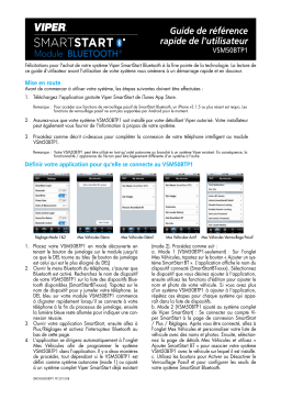 Viper SmartStart VSM50BTP1 Owner's Manual