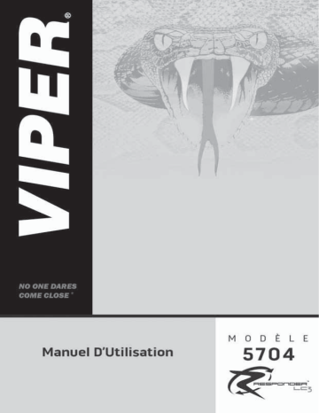 Manuel du propriétaire | Viper 5704 Owner's Manual | Fixfr