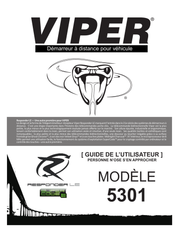 Manuel du propriétaire | Viper 5301 Owner's Manual | Fixfr