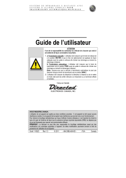 Autostart AS-6270 Manuel du propriétaire