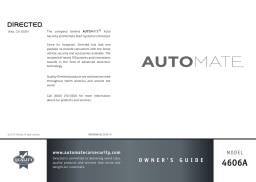 Automate 4606A Owner's Manual