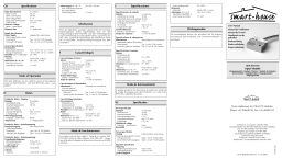 Carlo Gavazzi BDB-INCON4 Installation Manual