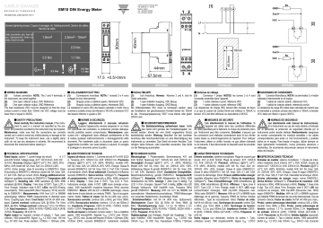 Installation manual | CARLO GAVAZZI EM10DINAV81XO1PF Guide d'installation | Fixfr