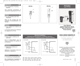 CARLO GAVAZZI PB15IANPA-1 Manuel utilisateur