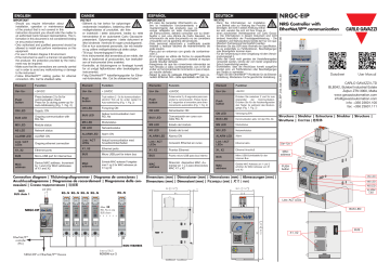 Installation manual | CARLO GAVAZZI NRGC-EIP Guide d'installation | Fixfr