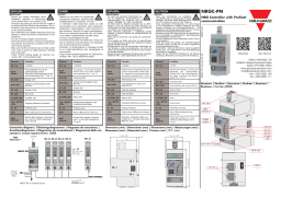 CARLO GAVAZZI NRGC-PN Guide d'installation