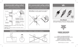 CARLO GAVAZZI VP01EP Manuel utilisateur