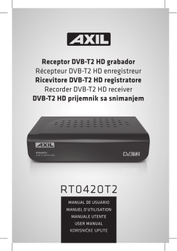 Engel Receptor DVB-T2 HD grabador Manuel utilisateur